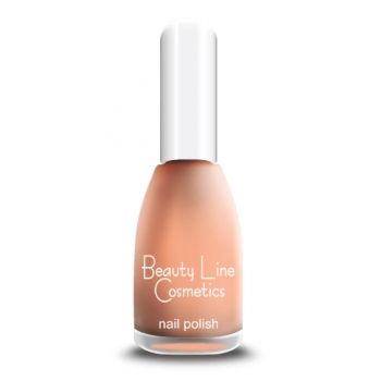 Nagellack BEAUTY LINE No 585 Hautfarbe Rosa dunkel matt REBIRTH