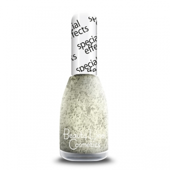 Nagellack BEAUTY LINE No 678 SPECIAL EFFECT Durchsichtig mit Weißen Fäden
