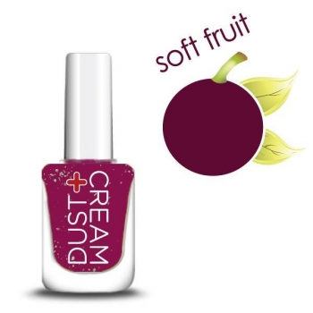 Nagellack  Dust + Cream No 959 duftend SOFT FRUIT Dunkelrot pearl sugar velvet