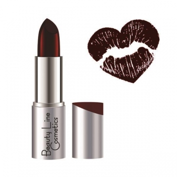 Lippenstift BEAUTY LINE No25 Weinrot dunkel AMARANTH RED