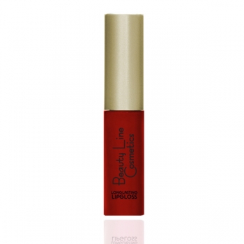 LIP-GLOSS BEAUTY LINE No404 LONG LASTING Rot NEW