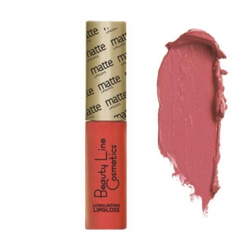 LIP-GLOSS BEAUTY LINE No500 "MATTE"  LONG LASTING Braun PENELOPE'S CRIES